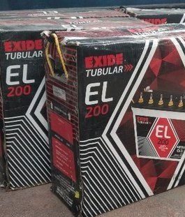 Exide EL 200 200 AH Tall Tubular Battery